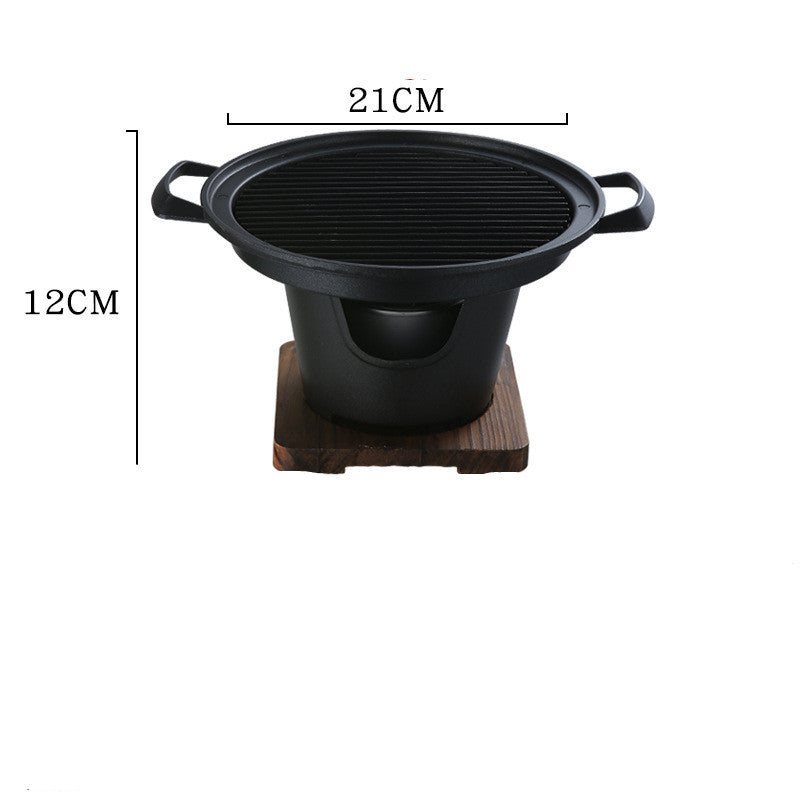 Unleash Flavor with the Food Non-Stick Small Barbecue Grill!